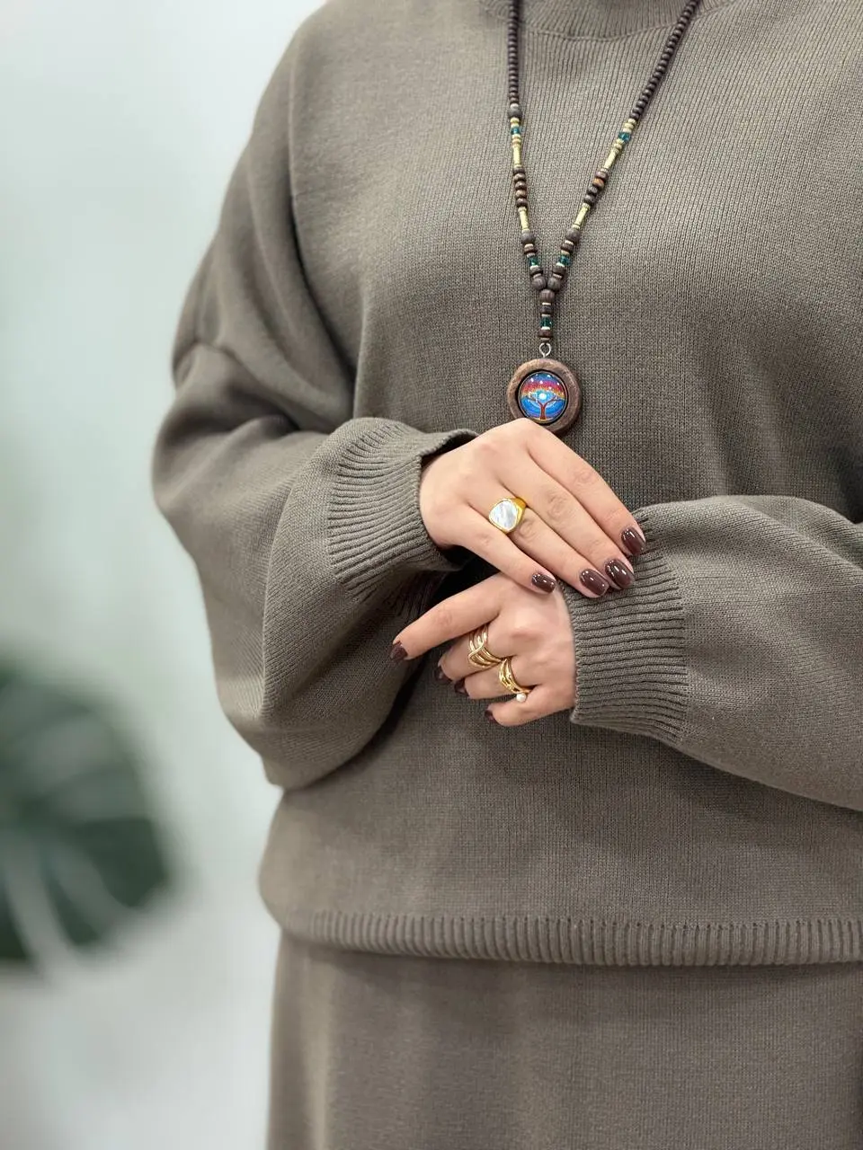 ست پلیور و دامن بافت آیسو آیرا 1